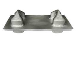 Cerraduras giratorias para contenedores de acero fundido