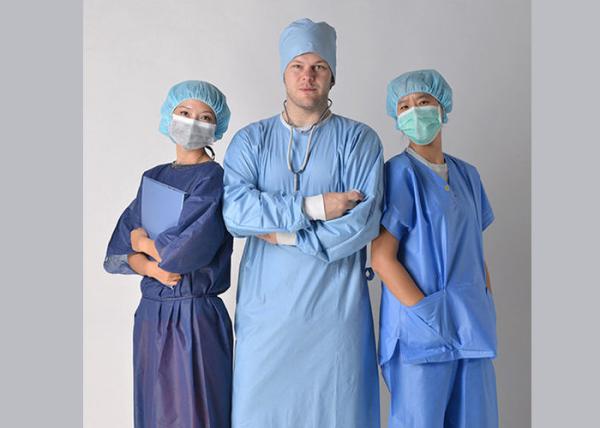 Contaminação transversal descartável do doutor Vestido Para Eliminação do tamanho de S-3XL