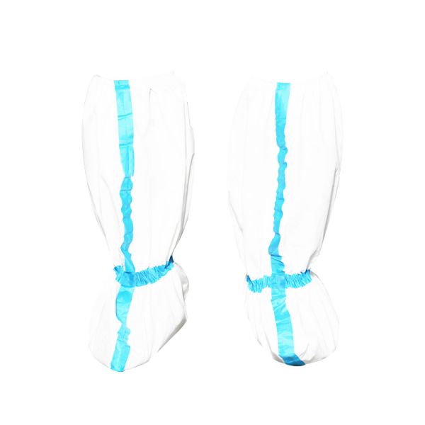 40cm Medical Isolation Shoe Cover PP CPE Consumable Medical Supplies