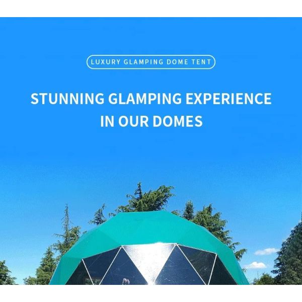 Гостиничная декорация Надувная круглая купольная палатка