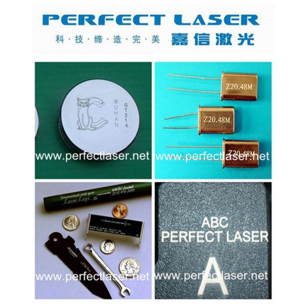 Full Closed Type 10w Laser Marking Equipment Fiber Air Cooling