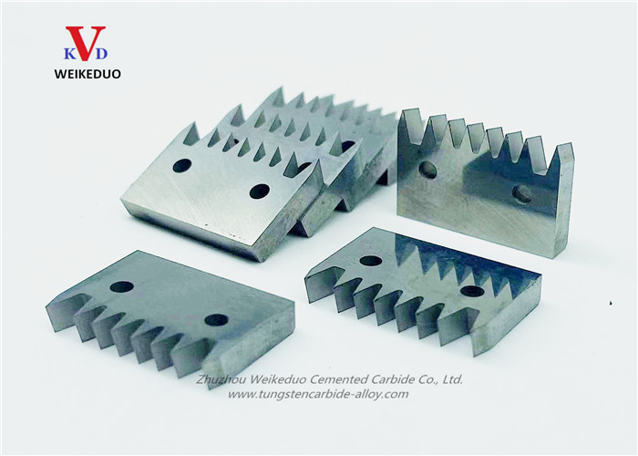 Цементированный карбид Serrated не стандартное лезвие