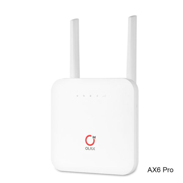 Силы маршрутизатора 4000mah CPE 4g на открытом воздухе Sim OLAX AX6 маршрутизатор Cpe Wifi 4g PRO сильной долгосрочный с портом RJ45