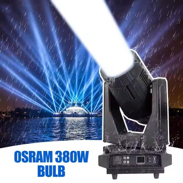 380W Moving Head Stage Lights Sky Beam Searchlight IP65 Waterpoof