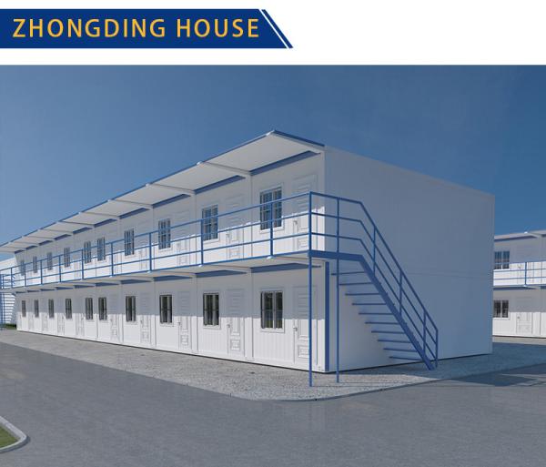 Apartment Style Movable Container House for Morocco Earthquake Relief Refugees' Camp