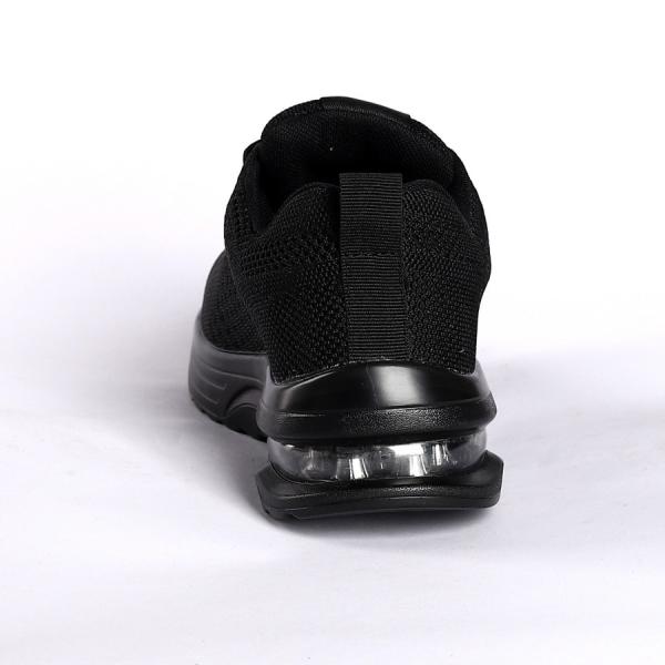 Unisex Steel Toe Leather Work Shoes Mesh Tongue Metal Eyelets Sport PU Outsole Boots Safety Shoes