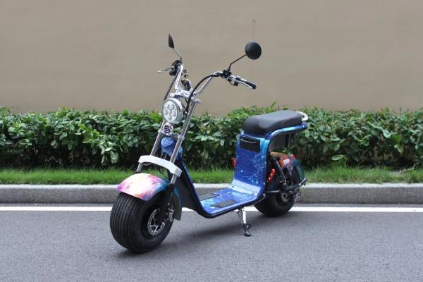 1500w Fast Electric Motorcycle Scooter Fat 0-60 60  65 70 Mph 2 Wheel Citycoco