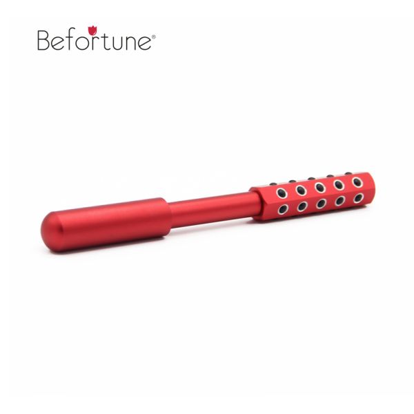 Skin Tightening Uplift Massaging Beauty Roller Wrinkle Remover Red Color