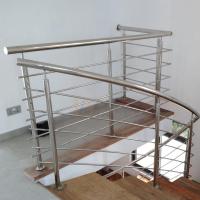Decoração interna 201 escada 304 316 de aço inoxidável que cerca escadas de Inox