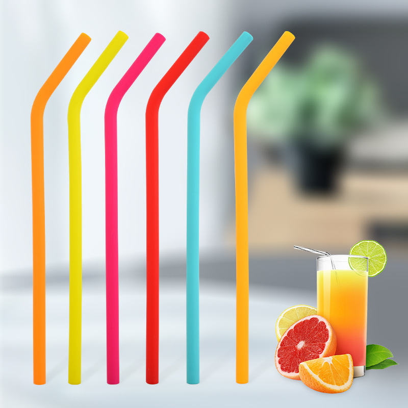 Bulk Food Grade Silicone Straws | Reusable BPA-Free Drinking Straws Wholesale