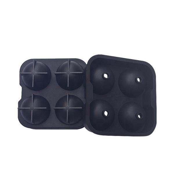 MHC Flexível Silicone Ice Cube Tray para personalização Tamanho de cartão Portavel Ice Ball Maker
