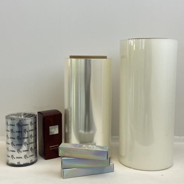 Glossy Thermal Lamination Film High Brightness Superior Stiffness Excellent Paper Adhesion BOPP Film