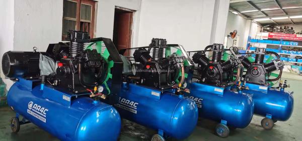 30 60 80 Gallon Air Compressor Horizontal Piston Reciprocating Direct Drive High Pressure Air Source