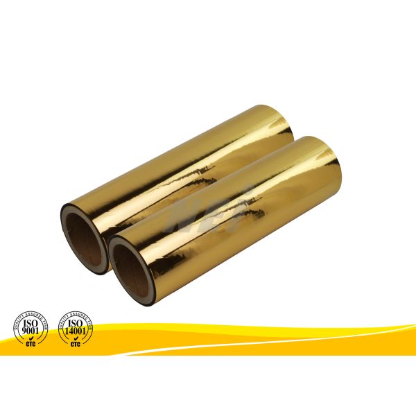 Аттестация SGS ISO14001 полиэстровой пленки серебра золота Fashional влагостойкая