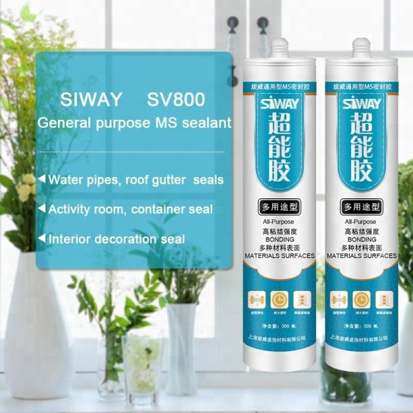 One Component Low Modulus 300ml Neutral MS Sealant