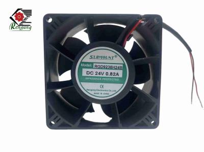 DC 12v 24v 48v IP55 Brushless Axial Fan 92x92x38mm Energy Saving