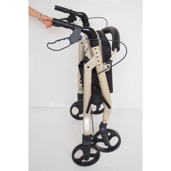 ALUMINUM ROLLATOR(LOADAGE:300POUNDS)