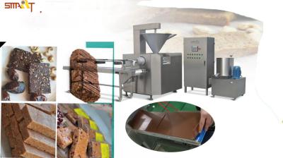 Barre de date simple d'extrusion de sésame d'extrudeuse de protéine de rangée faisant la machine