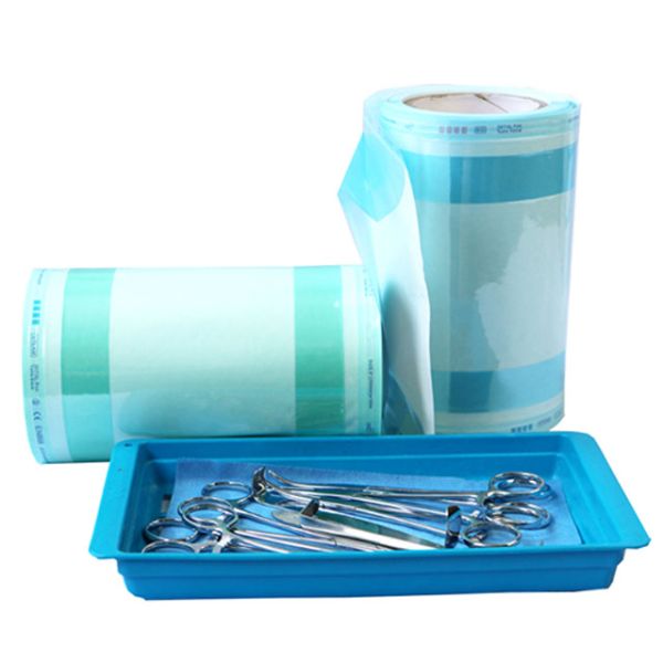 Heat sealing sterilization packaging gusseted reels use for medical and Dental
