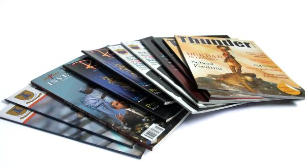 Huile enduite ou brillante/mate UV disparaissant des magazines du commerce d'impression de papier excentré