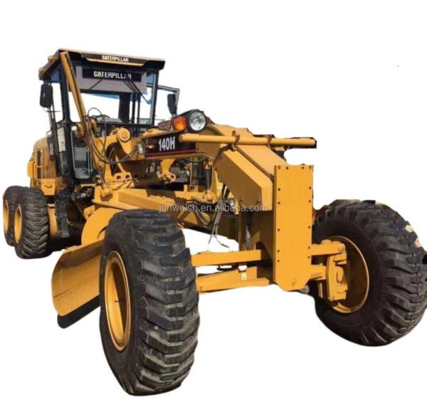 140G 140K 140 Motor Grader Secondhand CAT with 6CTA8.3 Engine Model and 16000 kg Weight