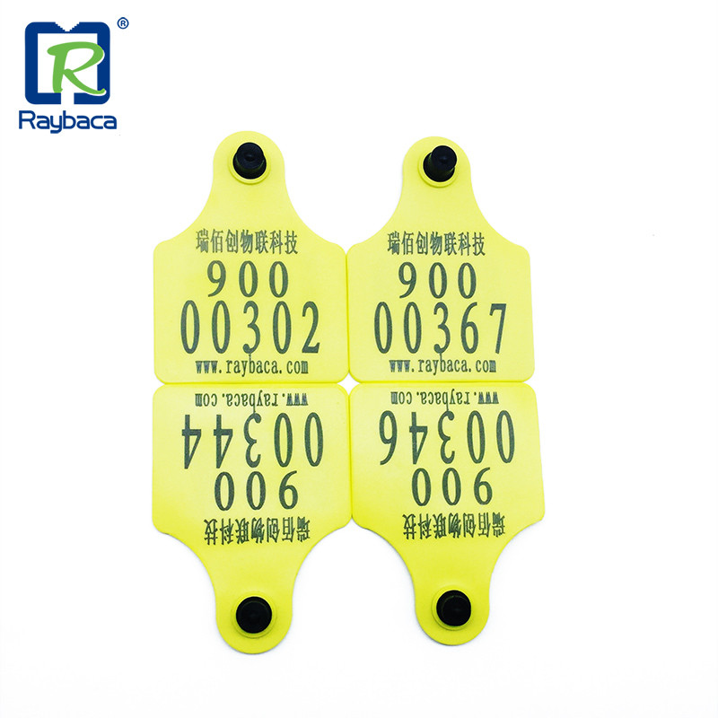 Расстояние частоты бирок уха 860-960mhz скотин UHF Rfid более длинное читая