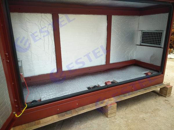 Revêtement en aluminium de poudre du Cabinet IP65 de clôture extérieure au plancher de télécom