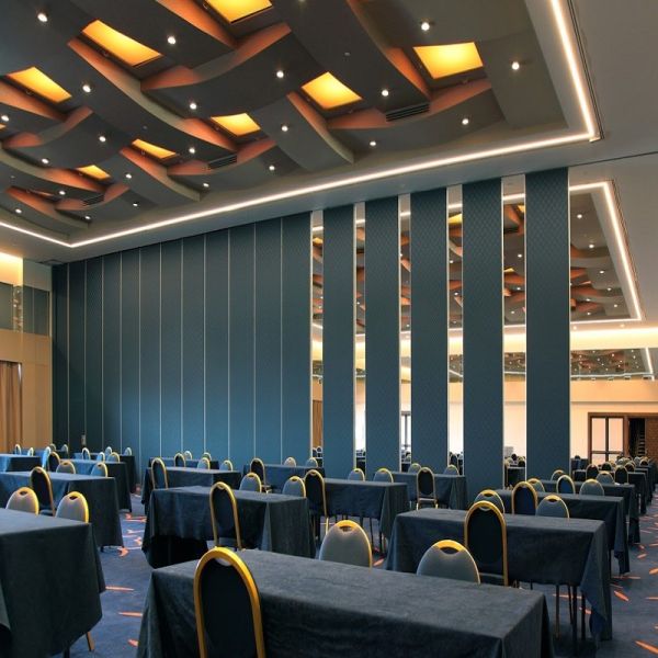 Hanging Fabric Acoustic Room Dividers on Tracks Noise Reduction