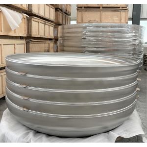 ASME 316L Stainless Steel Ellipsoidal Dished Head with Reduced Opening for
