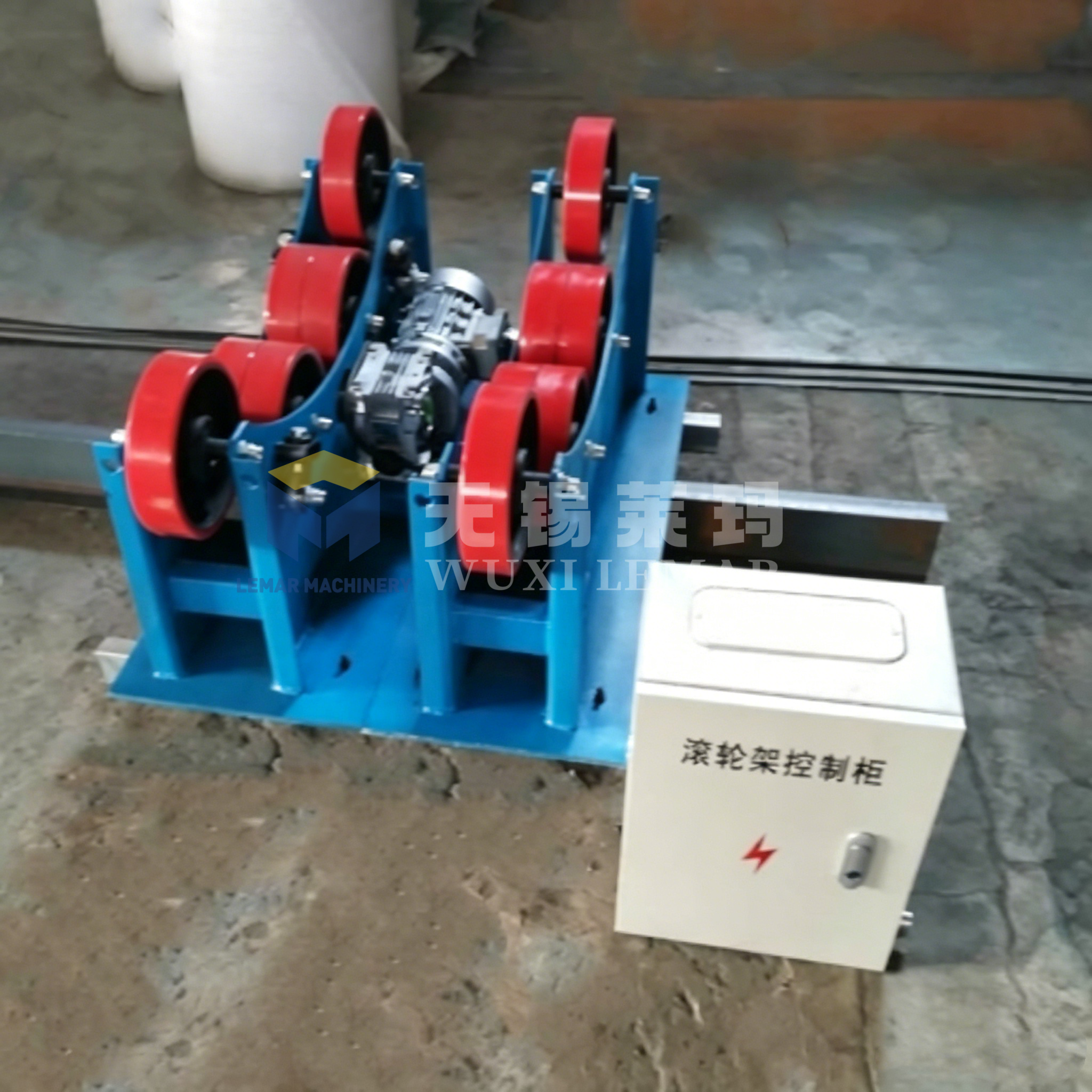 3Ton Standard Welding Turning Roll Light Duty Welding Rotator for Pipe & Small Vessel
