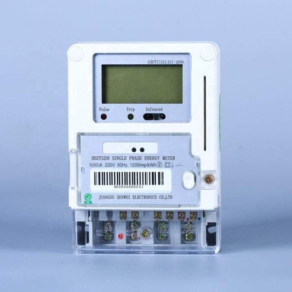Class 1 Smart Meter Operating Temperature Minus 25 Celsius To Plus 55 Celsius Solution For Smart Grid Energy Measurement