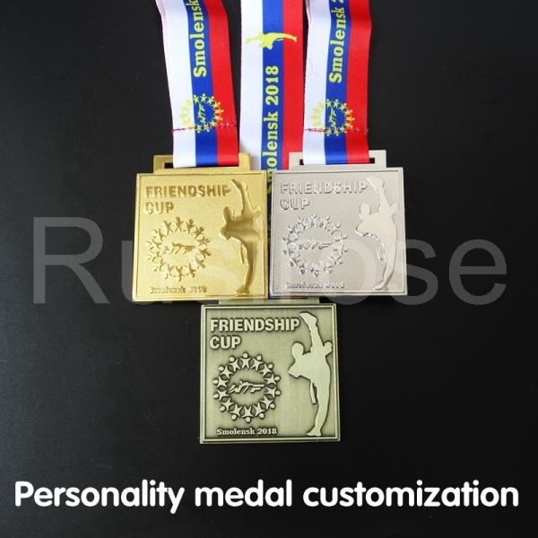 Custom gold silver run medal,personalized Antique bronze honor runner sport medal,City Game Competition club award medal