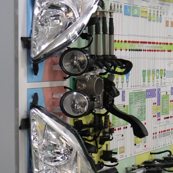 Automotive Electrical System Metal Training Model Educational Equipment for Vocational Schools Teaching