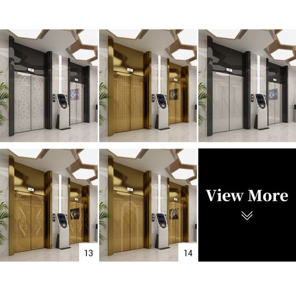 Decoration 1500mm Golden Color Decorative Stainless Steel Sheet For Elevator Cabins