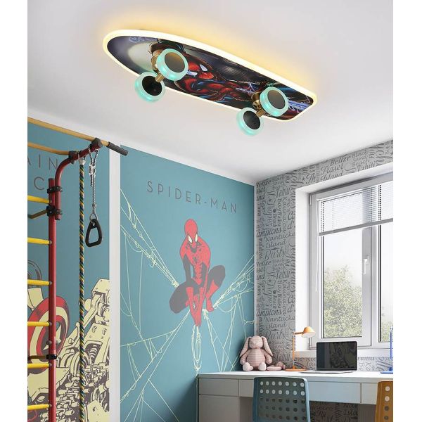 Нордические лампы скутера предохранения от глаза мультфильма потолочного освещения комнаты детей спальни