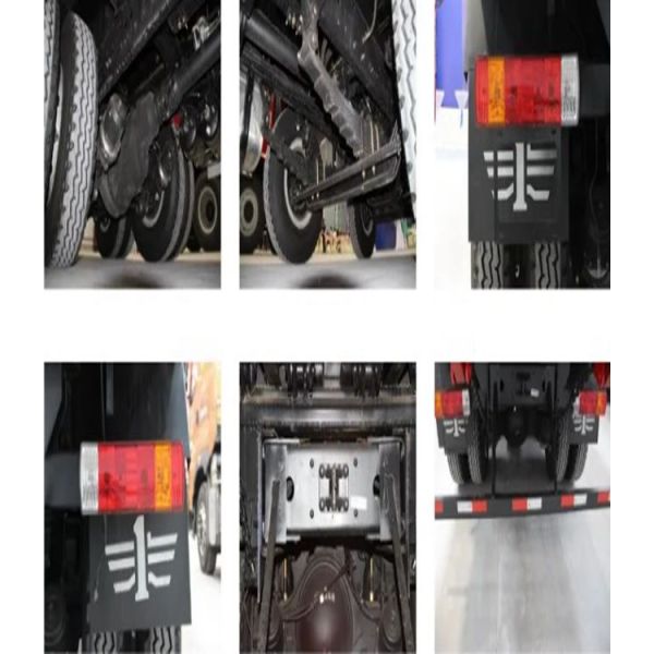 FAW J6P 6X4 350HP EURO 5 camión con remache 5,4m longitud del cuerpo 40 toneladas para la ciudad y la construcción de edificios