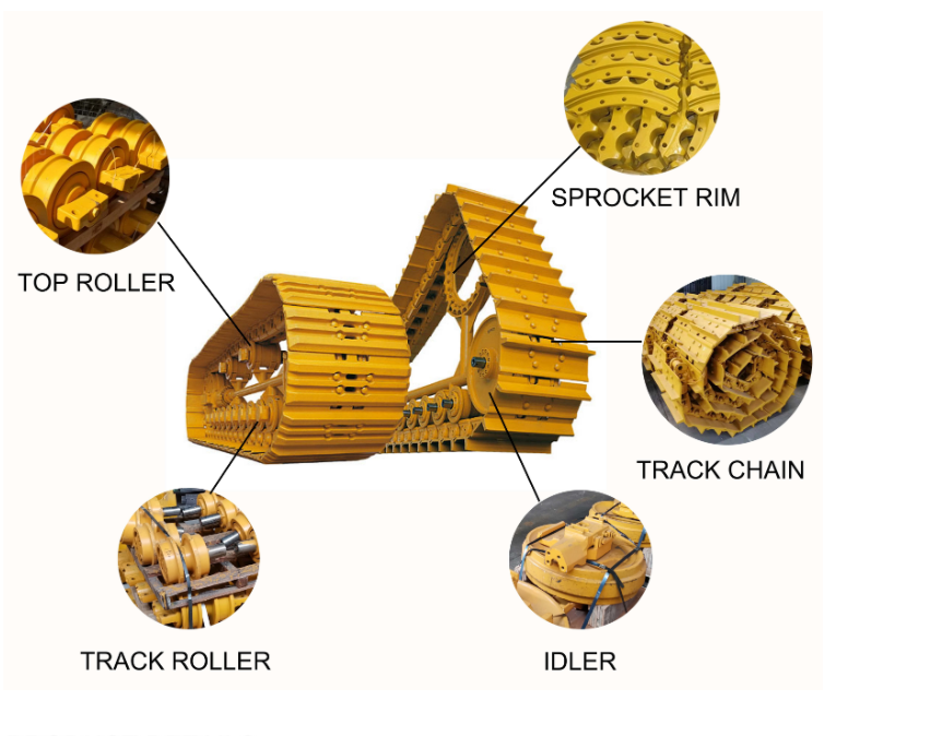 Komatsu PC200 Excavator Undercarriage Spare Parts Drive Sprocket