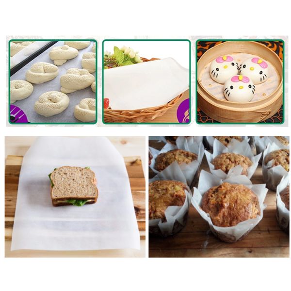 35gsm 40gsm Food Grade White MG Bleached kraft Paper For Sugar Bag 500mm