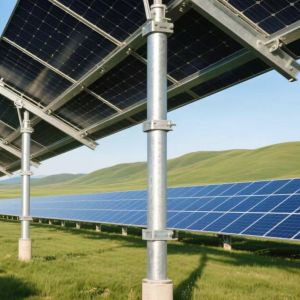 Compatible with Varied Solar Modules Ground Solar Mounting Brackets for Large-Scale and Utility-Scale Solar PV Power Plant