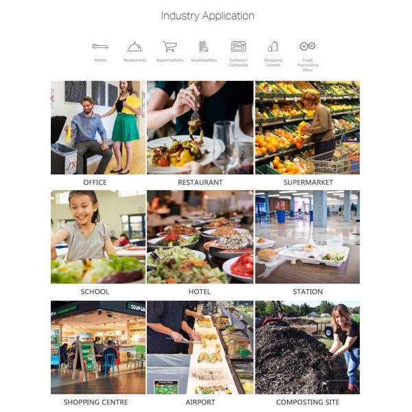 Indoor  5KG/Day Fully Automatic Bio Compost Machine For Home Waste