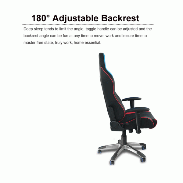 Racing style chair swivel lift chair
