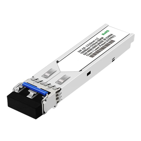 модуль двойного волокна однорежимный 1310nm 20km LC 1000M SFP приемопередатчика 1.25G SFP