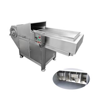 Machine à découper et à floconner la viande congelée à haute efficacité pour broyeur sans os congelé à -18 degrés