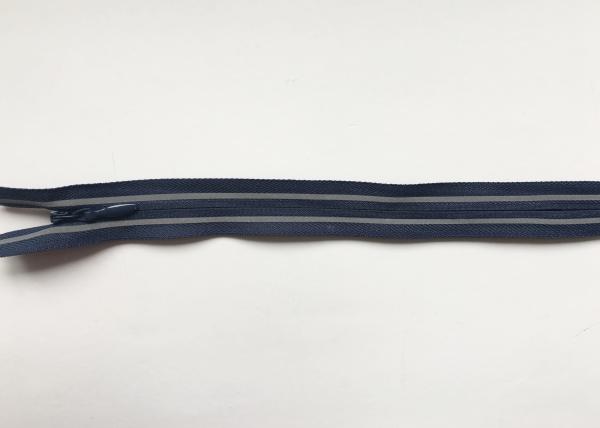 Reflective waterproof Sewing Notions Zippers separating zippers open end invisible Nylon zipper