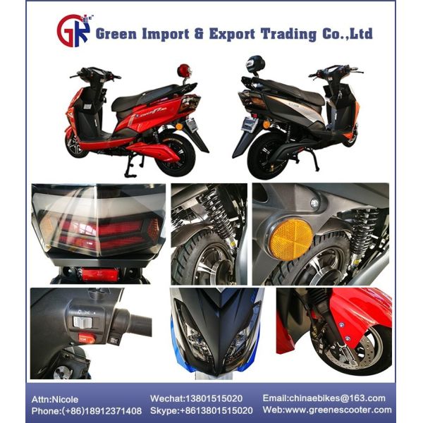 En scooters à piles de lithium de vente pour le vélomoteur électrique de roues