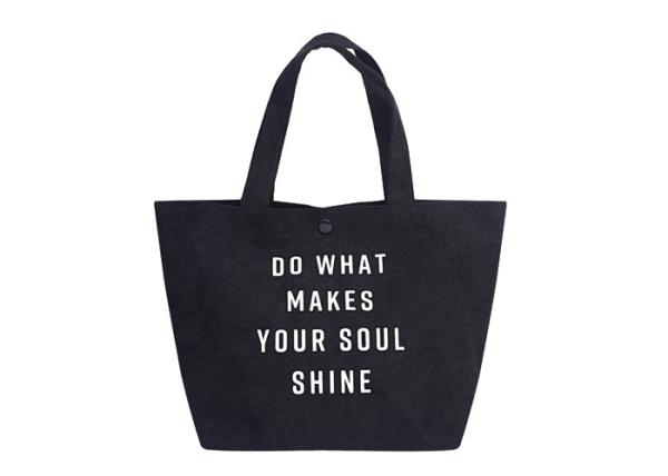 OEM ODM Recycled Organic Cotton Canvas Tote Bags Custom Printed Logo