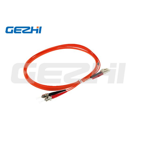 LC to ST Fiber Patch Cord with Low Insertion Loss High Return Loss for Telecom Systems 3 Years Warranty