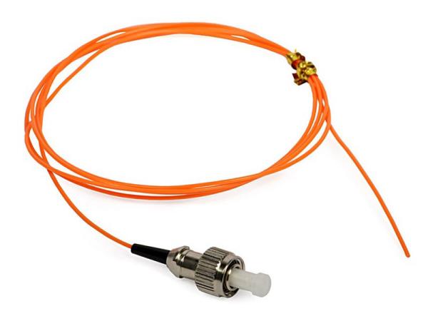 Intelligent Multimode Optical Fiber Pigtail , FC / LC / ST / SC Fiber Pigtail