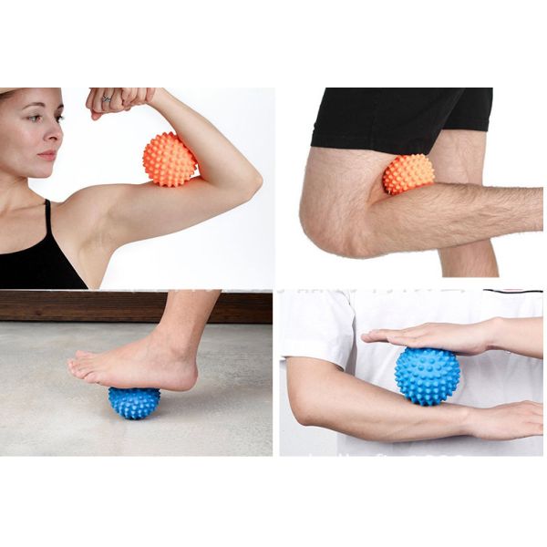Peanut Lacrosse Massage Ball Universal Tool Spiky Recovery Double