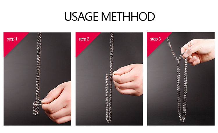 Dogs Luxury Stainless Steel Gold Crystal Diamond Chain Dog Collar All Season Pet Dogs